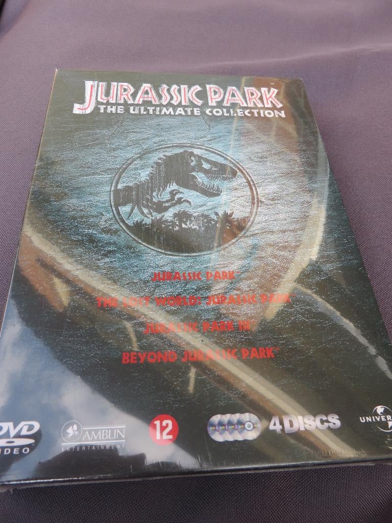 Dvd box Jurassic Park - Ultimate Collection nieuw, Avontuur, Alle leeftijden, Boxset, Ophalen of Verzenden