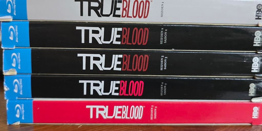 True Blood Seizoen 1-5 Blu-ray Boxset, Horror, Vanaf 16 jaar, Boxset, Ophalen of Verzenden
