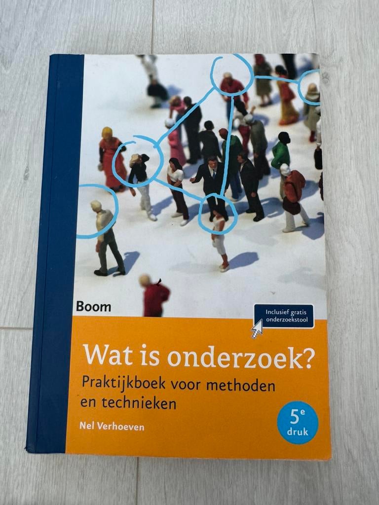 Wat is onderzoek? Praktijk voor methoden en technieken, Ophalen of Verzenden, Zo goed als nieuw, Overige niveaus