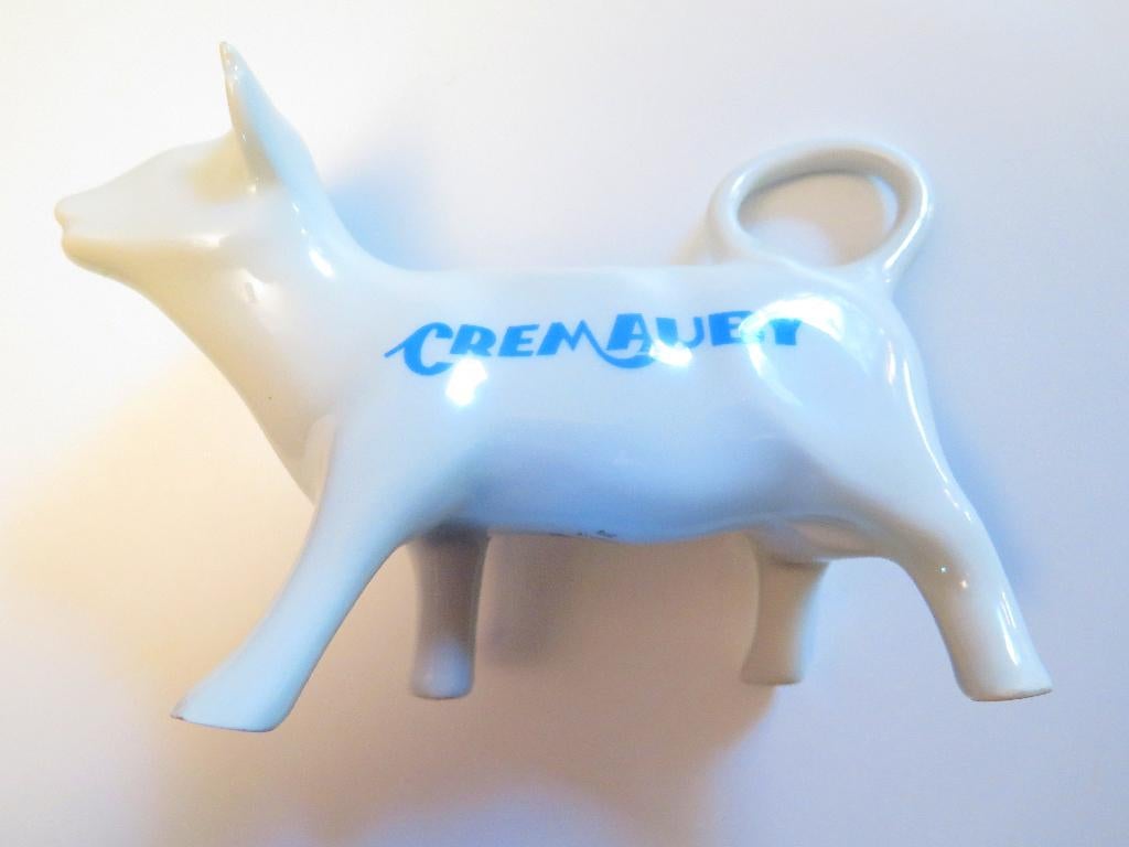 MELKKANNETJE i.v.v. een MELKKOE uit keramiek (CREMAUBY), Ophalen of Verzenden