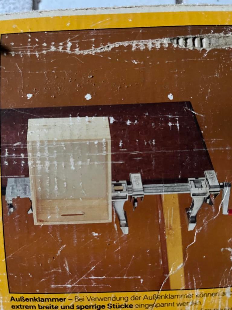 Zyliss Profi-King bankschroef, Ophalen, Gebruikt