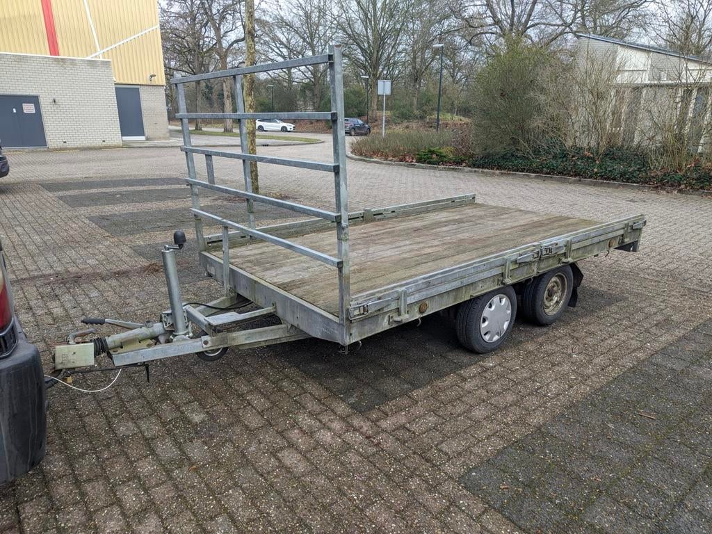 Hapert DL2000 tandemasser aanhanger - 1993, Auto diversen, Aanhangers en Bagagewagens, Ophalen, Gebruikt