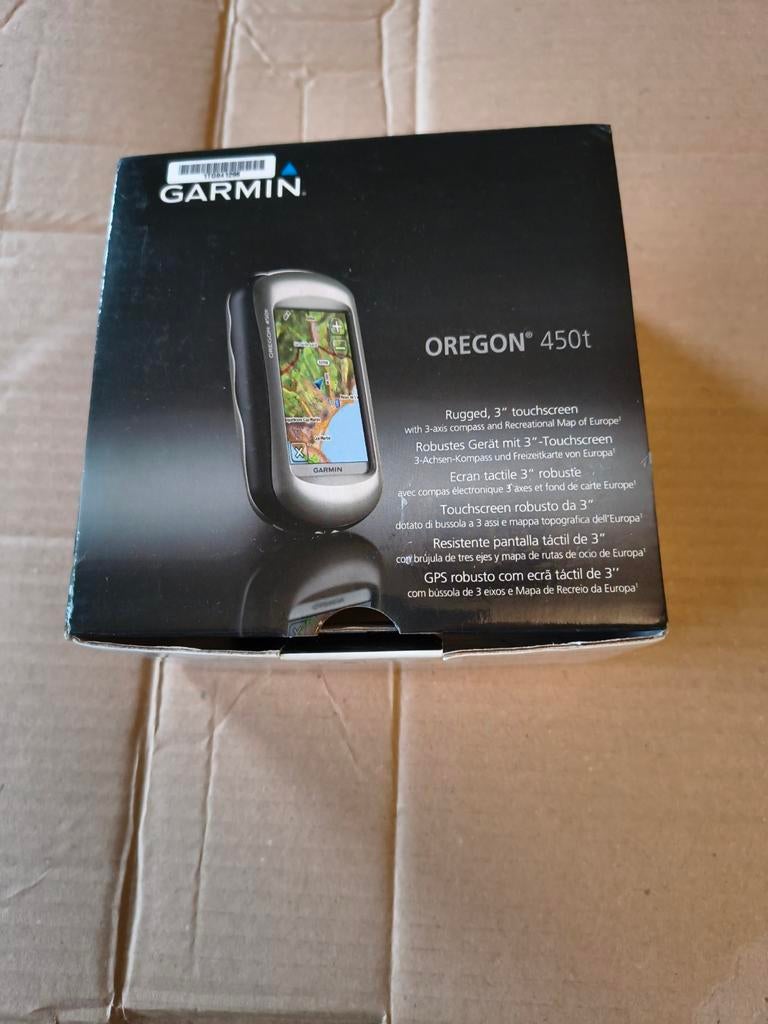 Garmin oregon 450t, Sport en Fitness, Bergsport en Wandelen, Ophalen of Verzenden, Navigatie of Gps