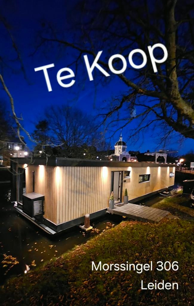 Leiden Centrum: Nieuwbouw woning aan het water Turn-Key New