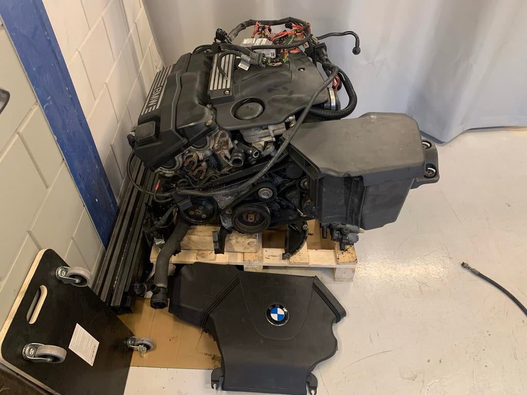 BMW N42b20 (E46) Motorblok - incl. DME/ECU en kabelboom, Ophalen, Gebruikt, BMW
