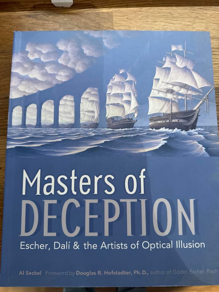 Masters of Deception - Escher, Dali, Optische Illusies, Ophalen of Verzenden, Zo goed als nieuw, Overige onderwerpen