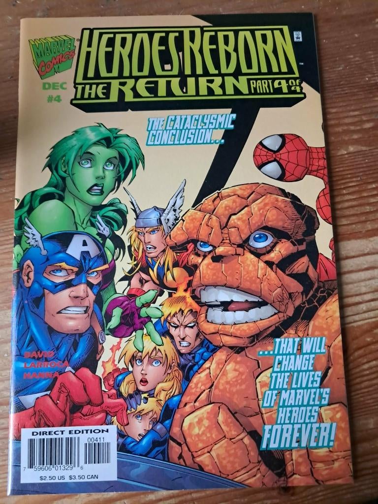 Heroes reborn : the return 4, Amerika, Davis/Laroca, Zo goed als nieuw, Ophalen