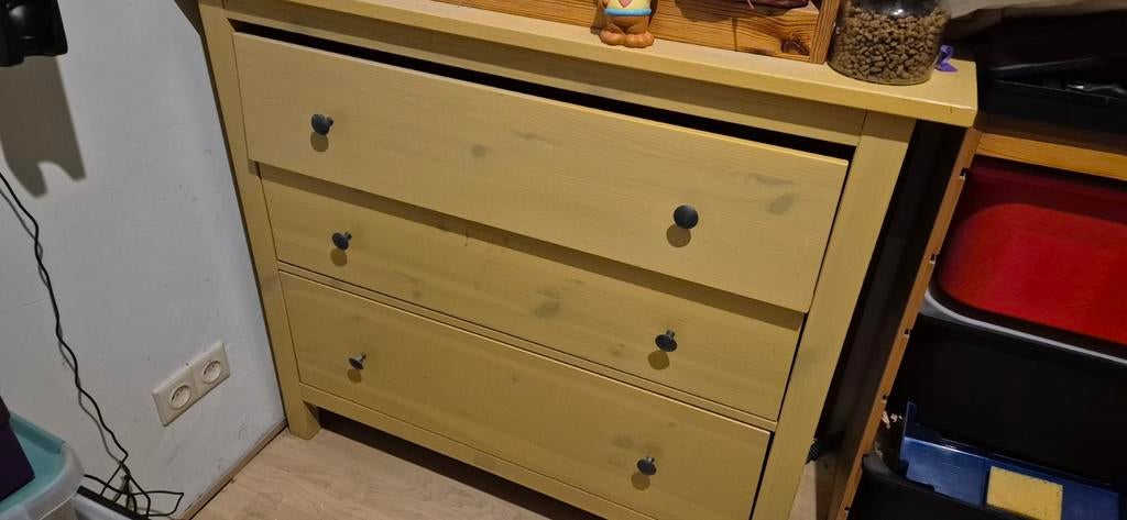 Ikea Hemnes Ladekast, Gebruikt, Grenenhout, Scandinavisch, 3 of 4 laden
