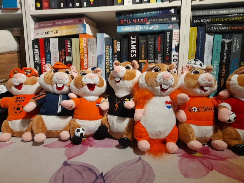 Albert heijn voetbal hamsters, Verzamelen, Supermarktacties, Albert Heijn, Ophalen of Verzenden