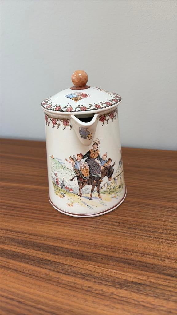 Sarreguemines Enfants Richard stroopkannetje, Antiek en Kunst, Ophalen of Verzenden