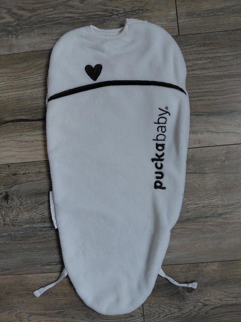 Puckababy piep teddy, zeer nette staat, Ophalen of Verzenden, Gebruikt, Minder dan 70 cm, Bakerzak of Bakerdoek