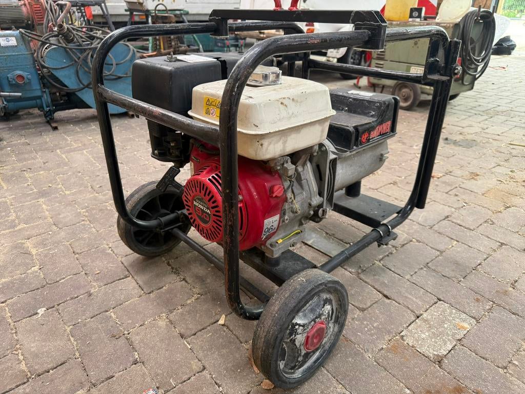 Europower aggregaat, Ophalen of Verzenden, Gebruikt, Minder dan 5 kVA, Benzine