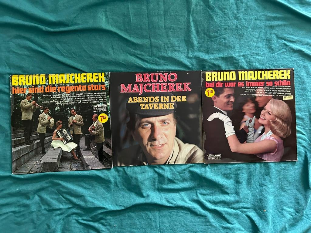 5 LP's Bruno Majcherek (ook per stuk te koop), Ophalen of Verzenden, Gebruikt, 12 inch