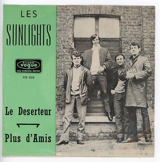 Single van Les Sunlights uit 1966 ( B ), Cd's en Dvd's, Vinyl Singles, Ophalen of Verzenden, Gebruikt, Pop