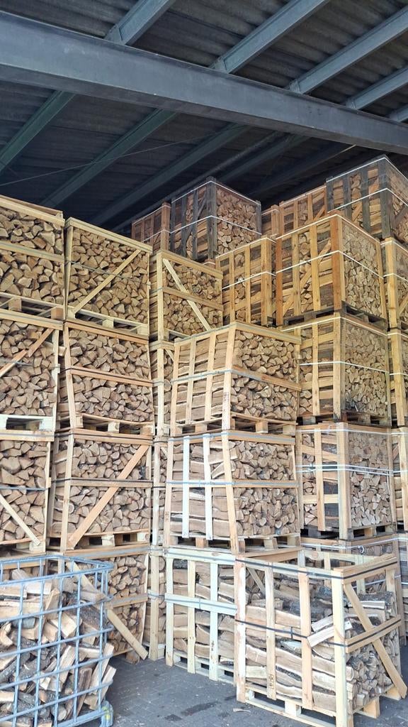 Haardhout: Eik, Beuk, Berk, Els - Topkwaliteit, Tuin en Terras, Haardhout, 6 m³ of meer, Ophalen, Overige houtsoorten, Blokken