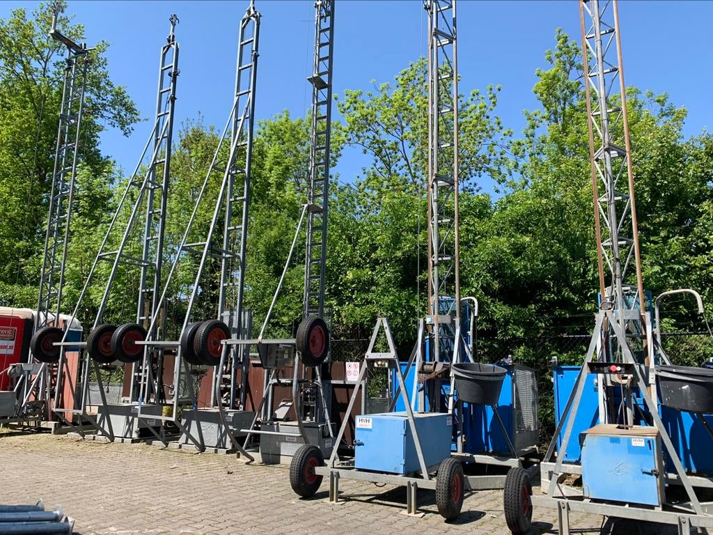 Bouwlift te huur, Doe-het-zelf en Verbouw, Bouwliften, Ophalen of Verzenden, Zo goed als nieuw, Bouwlift