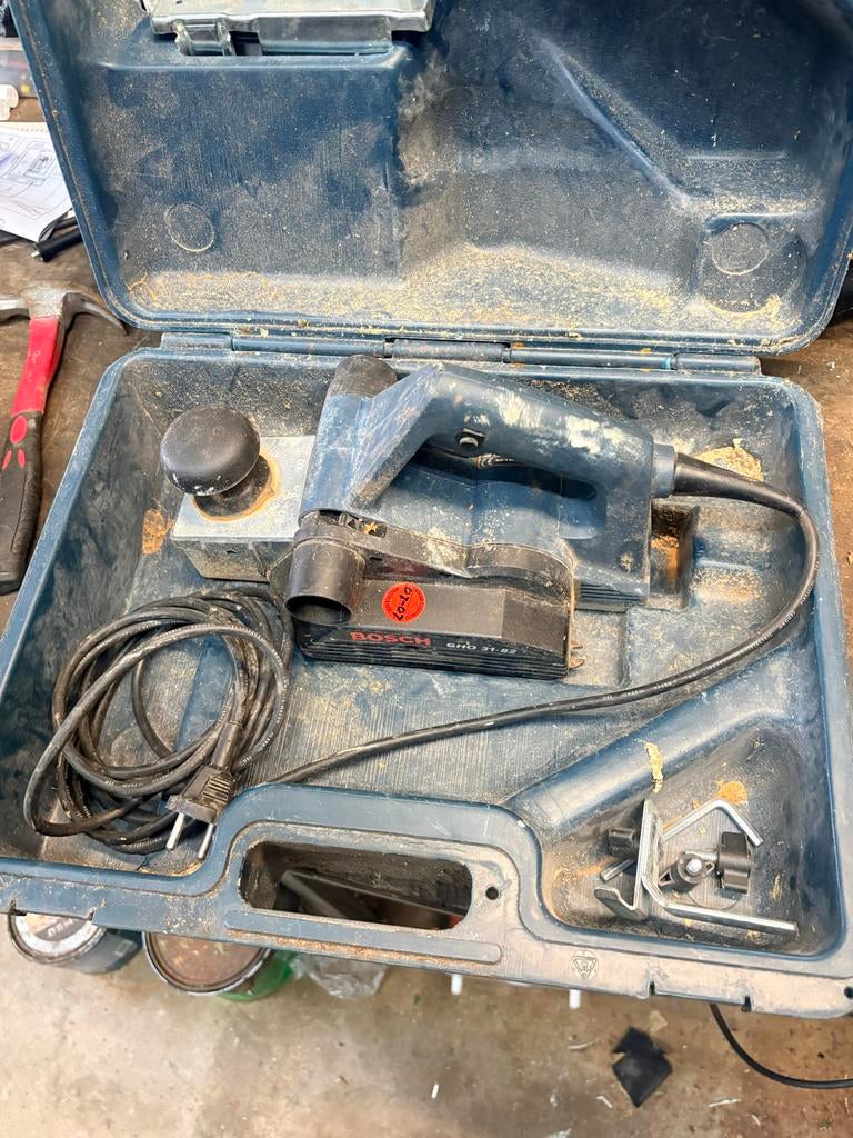 Bosch Schaafmachine - GHO 31-82, Doe-het-zelf en Verbouw, Schaafmachines, Ophalen of Verzenden, Gebruikt, Elektrisch