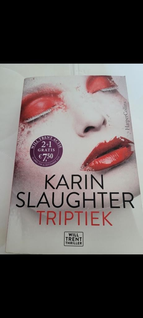 Karin Slaughter - Triptiek, Ophalen of Verzenden, Zo goed als nieuw, Karin Slaughter, Nederland