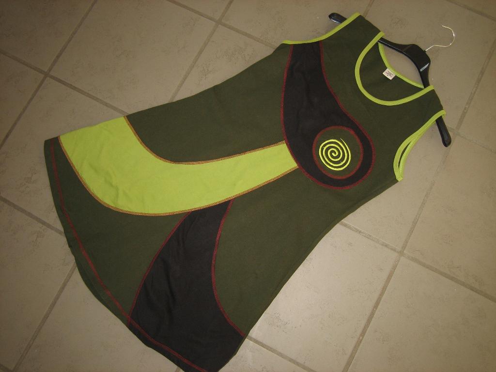 Prachtig speels tuniek-jurkje met uit NEPAL 38-40 Snazzeys, Verzenden, Maat 42/44 (L), Nieuw, Knielengte