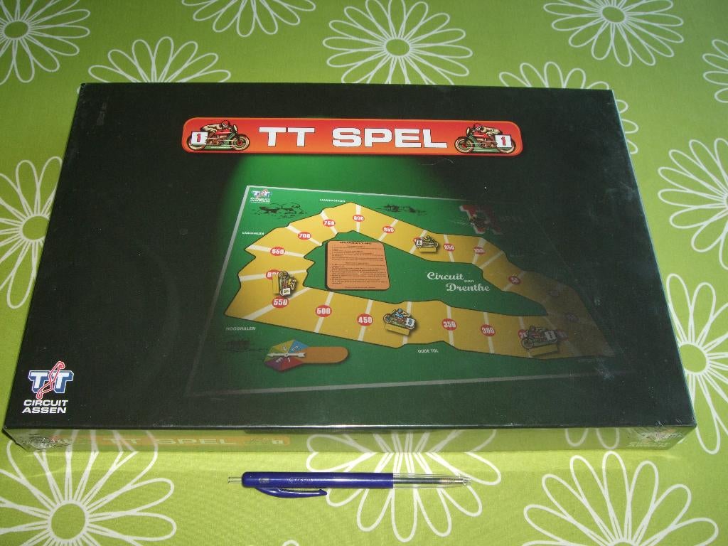 Nieuw in seal: TT Assen bordspel - dutch TT motorrace, Vijf spelers of meer, Ophalen of Verzenden, Nieuw