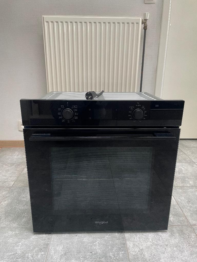 whirlpool oven OMK58RU0B, Witgoed en Apparatuur, Hete lucht, Zo goed als nieuw, Oven met grill, Inbouw