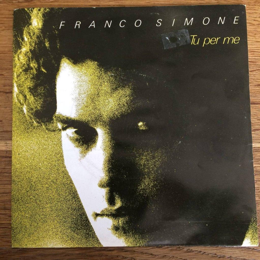 Franco Simone Tu Per Me 7" FH Italy 80s Portugal Chiedimi, Gebruikt, 7 inch, Single, Ophalen of Verzenden