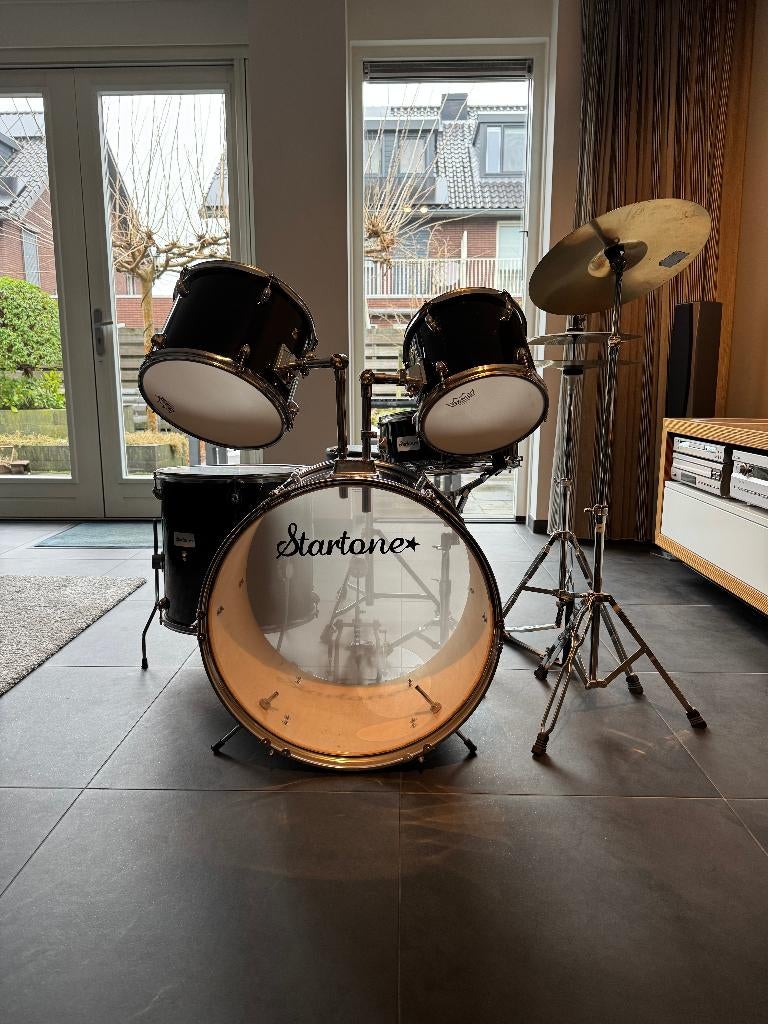 Drumstel Startone, Muziek en Instrumenten, Drumstellen en Slagwerk, Ophalen, Zo goed als nieuw, Overige merken