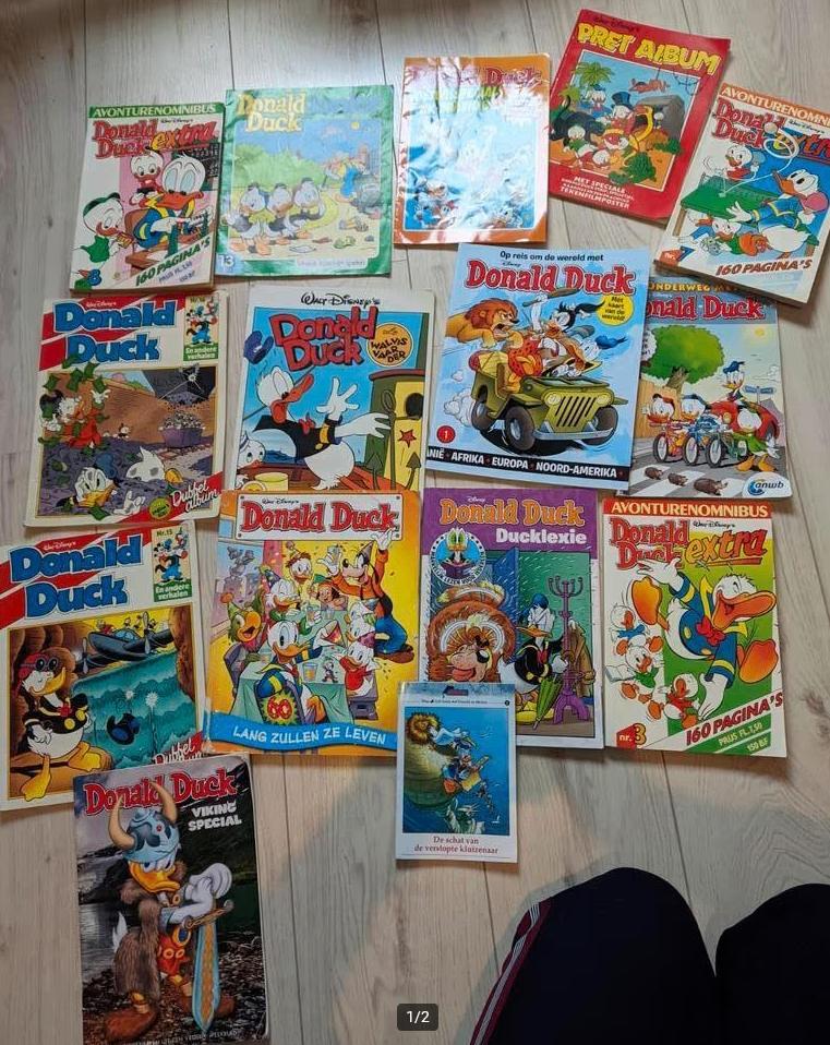 Donald Duck, Meerdere stripboeken, Ophalen of Verzenden, Gelezen