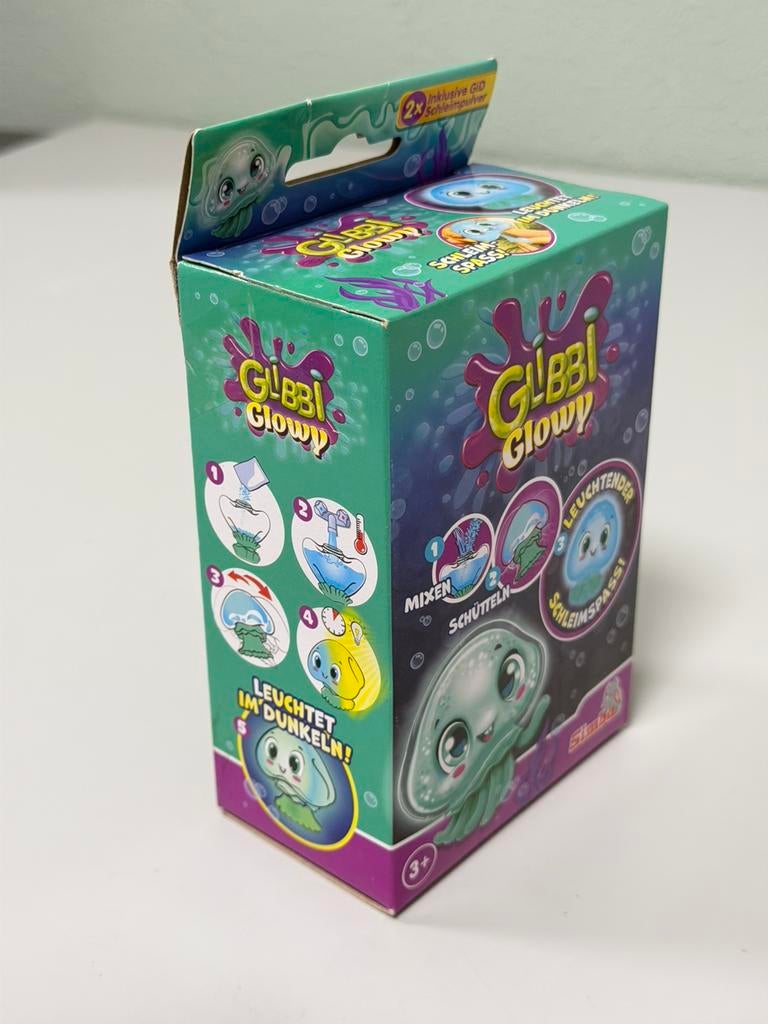 Simba Glibbi Glowy Jellyfish Slijm Lichtgevend Kwal - Nieuw, Jongen of Meisje, Nieuw, Ophalen of Verzenden, H