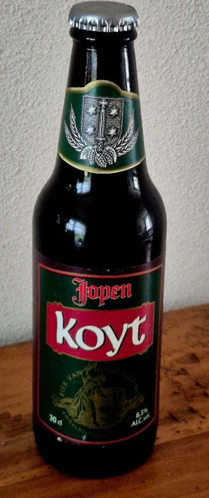 Oude volle fles bier van JOPEN KOYT, Verzamelen, Ophalen of Verzenden, Zo goed als nieuw, Flesje(s), Overige merken