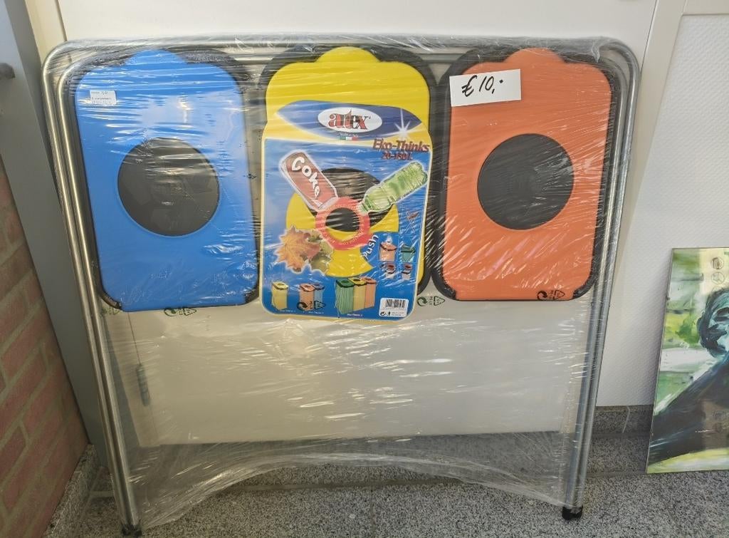 Nieuw!  Vuilnisbak / Prullenbak, Ophalen, Nieuw, Kunststof