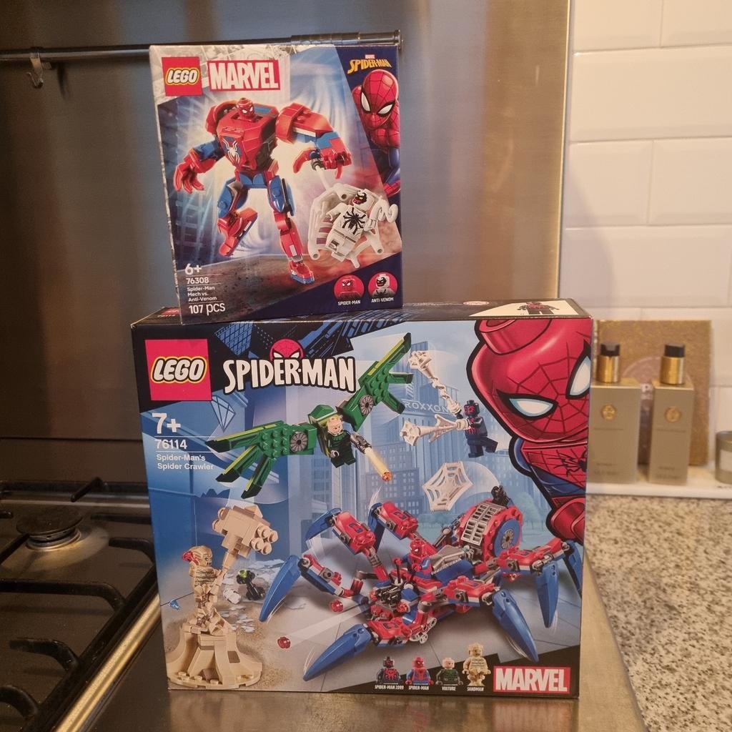 2 sets Lego Spiderman nieuw/ongeopend, Ophalen of Verzenden, Nieuw, Complete set, Lego