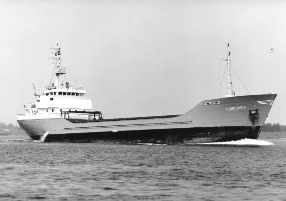 CONCORDIA scheepvaart, Verzenden, Zo goed als nieuw, Kaart, Foto of Prent