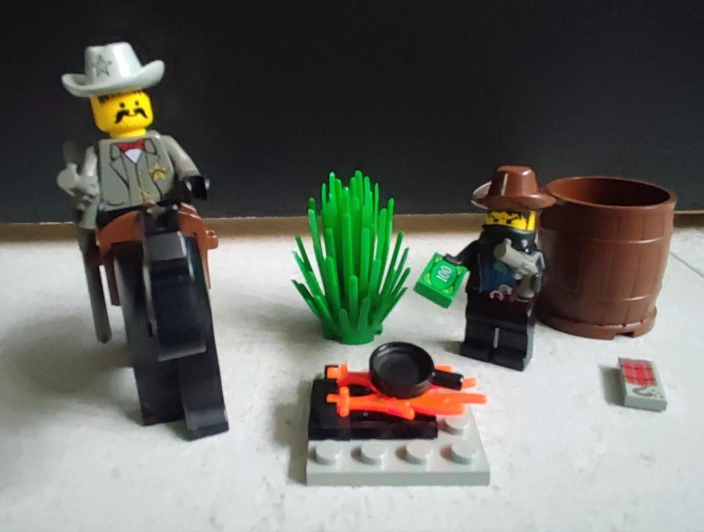Lego Western Set 6712 Sheriff's Showdown, Ophalen of Verzenden, Gebruikt, Complete set, Lego