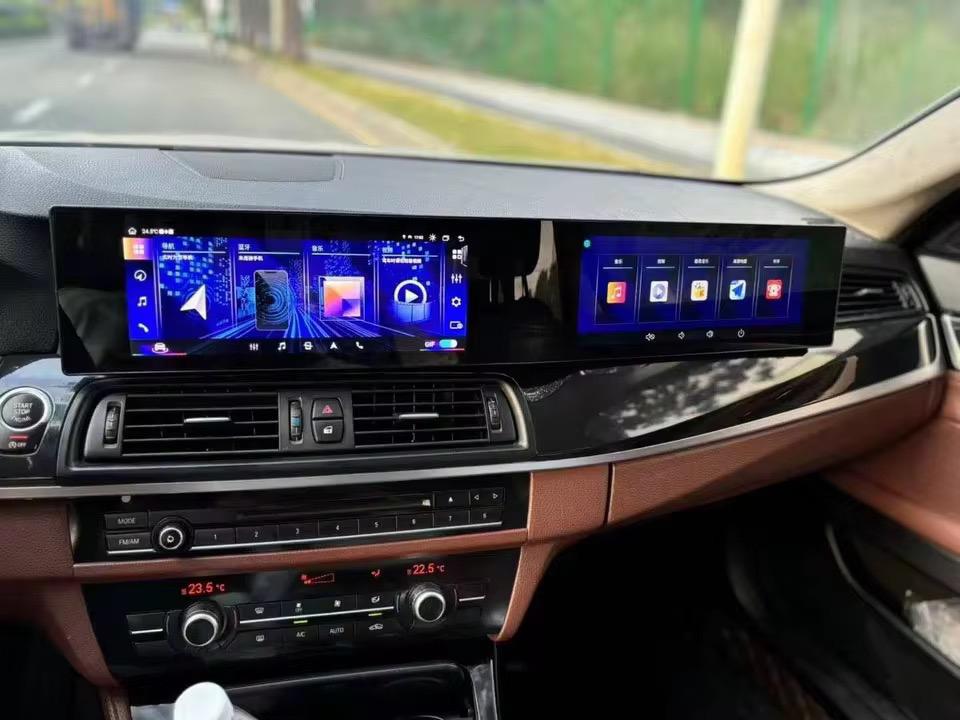 Dual Scherm  BMW X5 X6 2014-2017 5 Serie F10 F11 2011-2017, Aycar, Ophalen of Verzenden, Zo goed als nieuw, Aycar