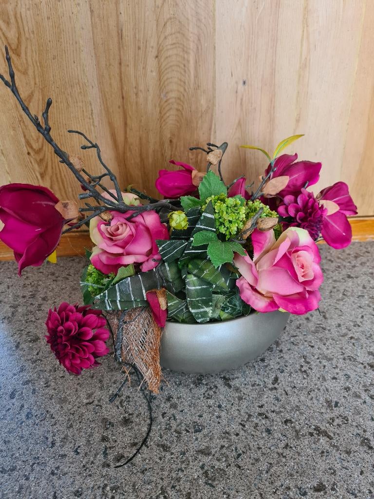 kunstbloemen, Huis en Inrichting, Woonaccessoires | Kunstplanten en Kunstbloemen, Ophalen, Zo goed als nieuw, Binnen