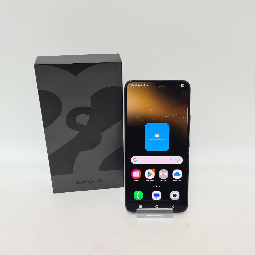 Samsung Galaxy S22 256GB Black Compleet in Zeer Nette Staat, Ophalen of Verzenden, Zo goed als nieuw