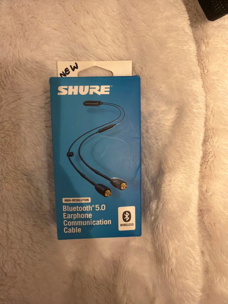 Nieuwe Shure Bluetooth 5.0 Oortelefoon Communicatie Kabel, Audio, Tv en Foto, Koptelefoons, Overige merken, Nieuw, Ophalen of Verzenden