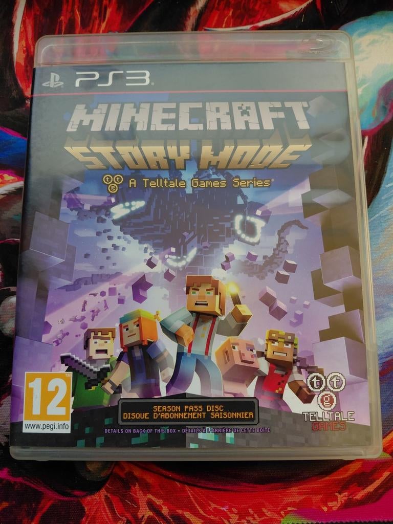 Minecraft Story Mode PS3, Spelcomputers en Games, Games | Sony PlayStation 3, 1 speler, Zo goed als nieuw, Vanaf 12 jaar, Ophalen