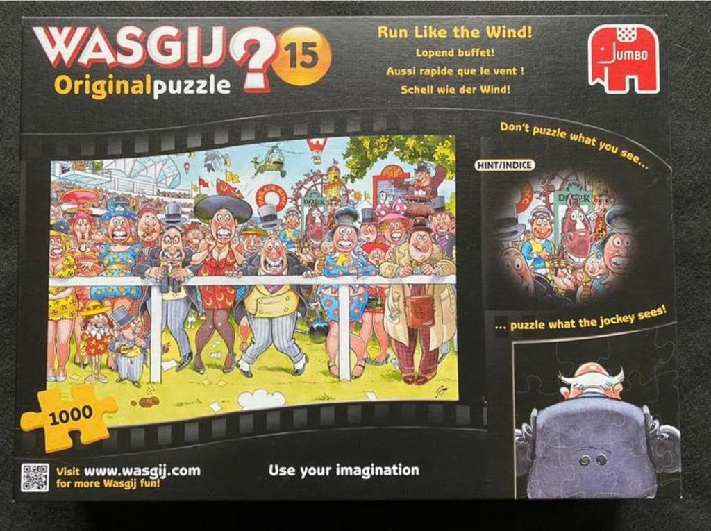 Wasgij nr 15 Lopend Buffet 1000 stujes, Ophalen, 500 t/m 1500 stukjes, Gebruikt