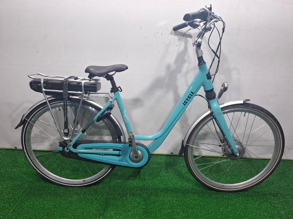 I-cycle mistral elektrische dames fiets 400wh, Ophalen, Zo goed als nieuw