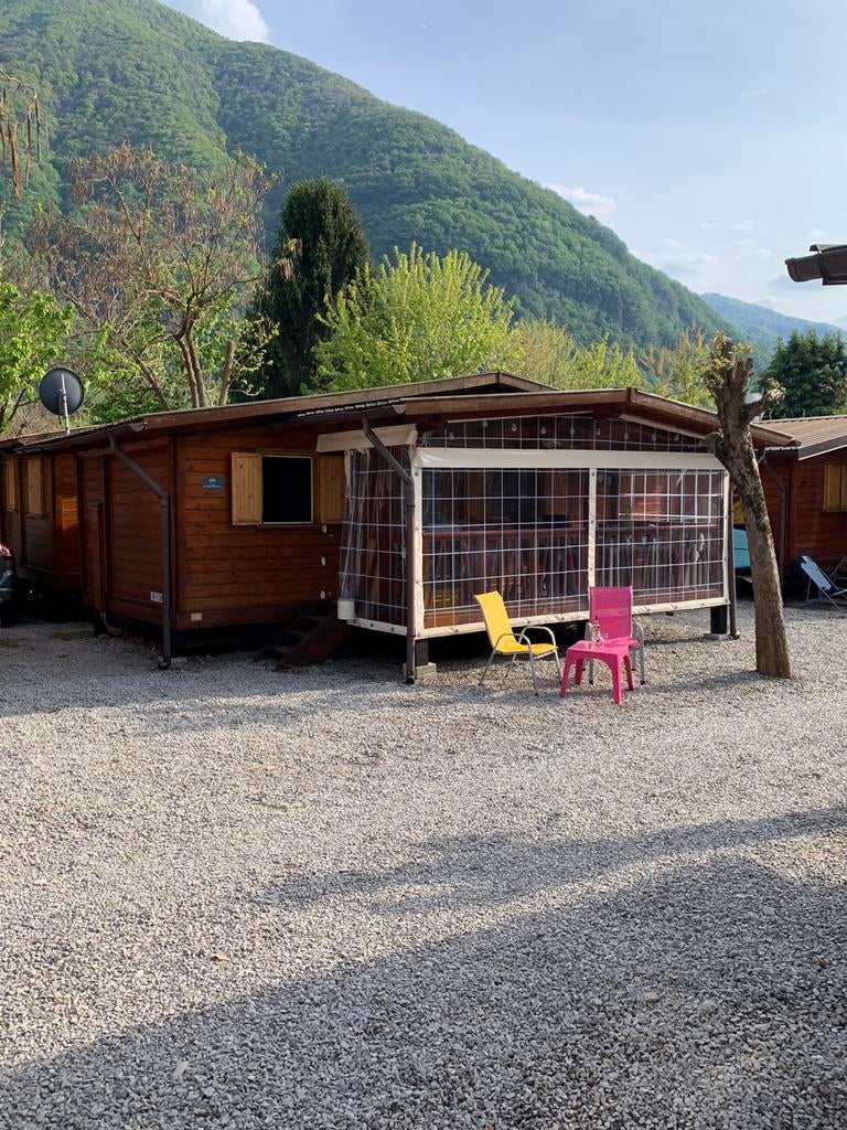 Chalet in Porlezza Luganomeer Italië mét AIRCO!, 5 personen, 2 slaapkamers, Lombardije en Merengebied, Recreatiepark