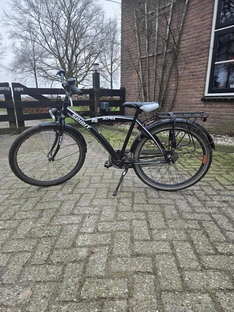 Stoere jongens fiets, 26 inch, Gebruikt, Versnellingen, Minder dan 49 cm, Ophalen