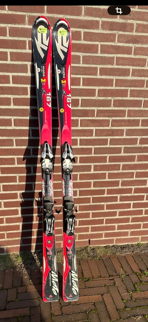 K2 ski r14 lengte 167, 160 tot 180 cm, Zo goed als nieuw, Ski's, Ophalen