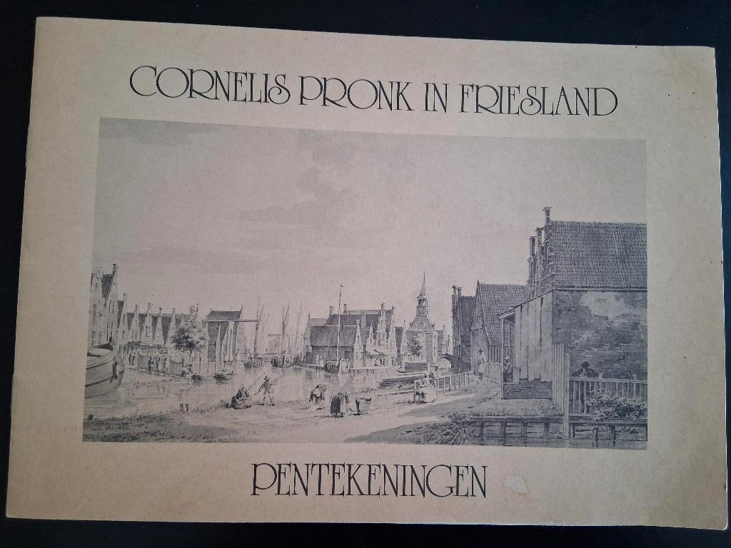 Cornelis Pronk pentekeningen van Friesland boek, Ophalen of Verzenden, Gelezen