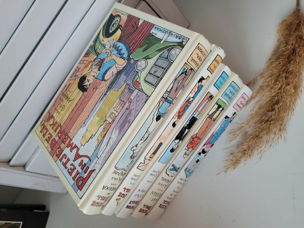 5 boeken Pietje Bell chr. Van abcoude, Boeken, Ophalen of Verzenden, Zo goed als nieuw