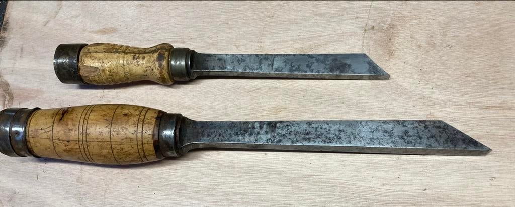 Set Schietbeitels 12-9 mm, Doe-het-zelf en Verbouw, Gereedschap | Handgereedschap, Ophalen of Verzenden, Gebruikt