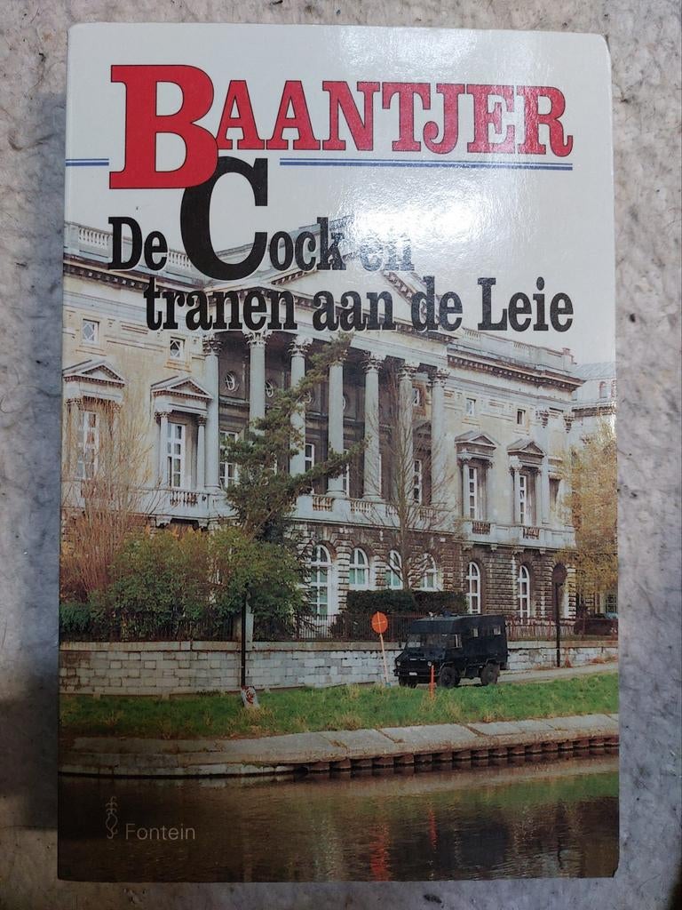 A.C. Baantjer - De Cock en tranen aan de Leie, Ophalen of Verzenden, Zo goed als nieuw, A.C. Baantjer