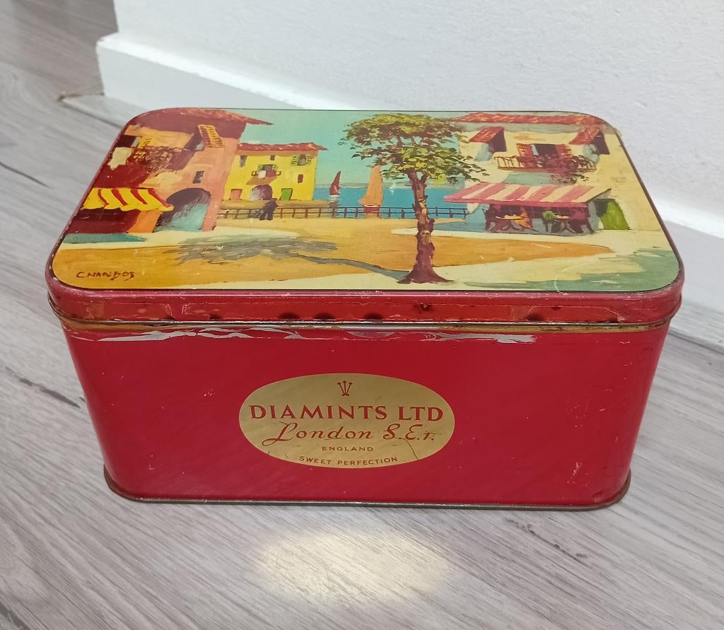 blik voor diamints pepermunt, england, Ophalen of Verzenden, Gebruikt, Overige