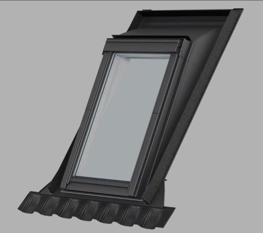 Nieuwe Velux dakkapel met uitzetuimel venster 78x98cm, Ophalen, Nieuw, Minder dan 80 cm, Dakraam